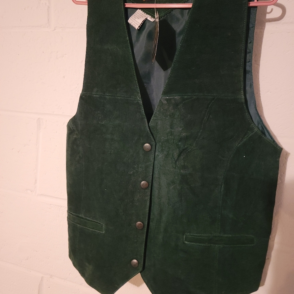 Suede Vest